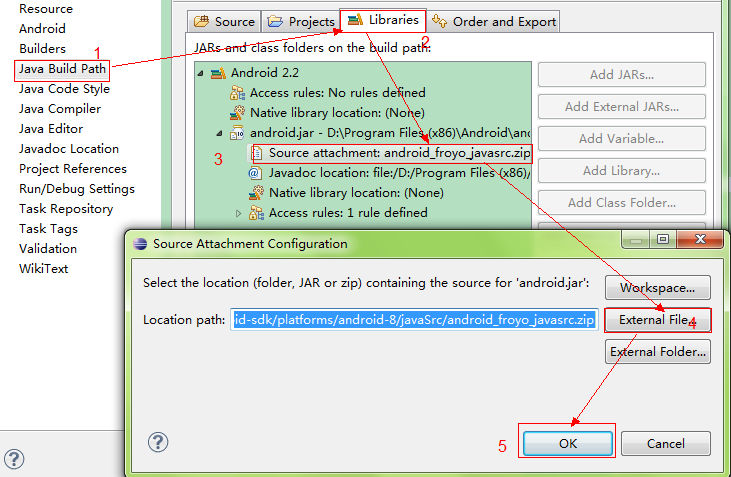 查看android源代码 透过eclipse查看Android源代码(Java)