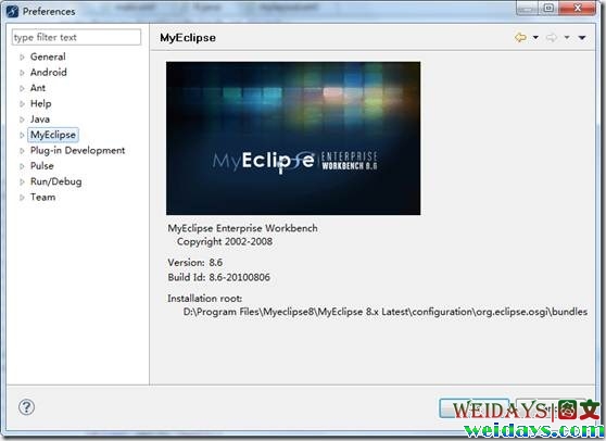 ��Myeclipse 8.6�� � Android ����������ͼ�ģ�