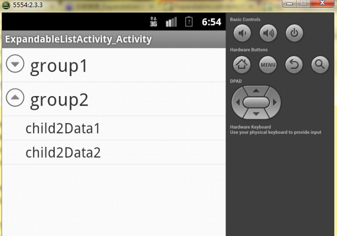 Android开发-浅谈ExpandableListActivity