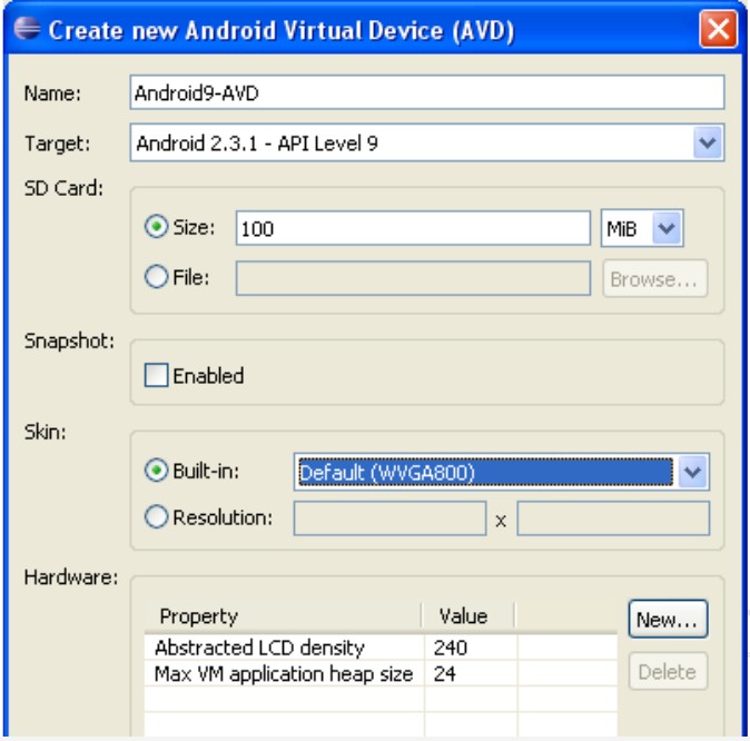 Android SDK 4.0.3 开发环境配备及运行