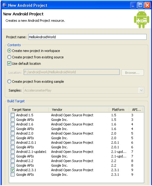 Android SDK 4.0.3 开发环境配备及运行