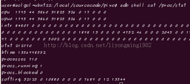 android monitor tool (5.0 如何得到CPU利用率)