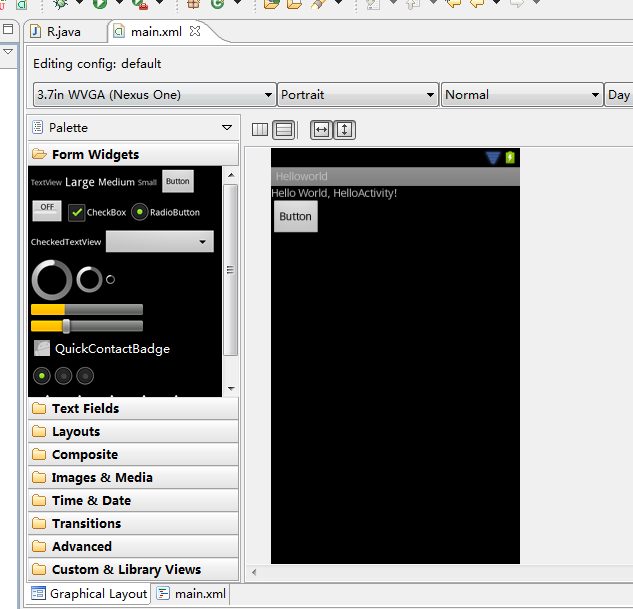 Android初始-HelloWorld