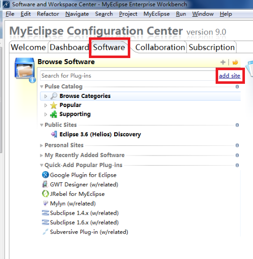 MyEclipse9.0 装配Android ADT14