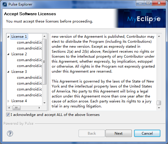 MyEclipse9.0 装配Android ADT14