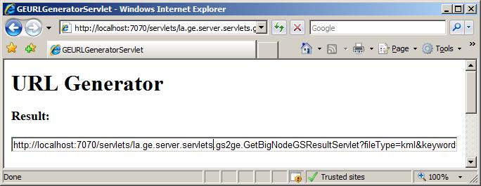将在Google中搜寻 KML 文件的结果整合到Google Earth中