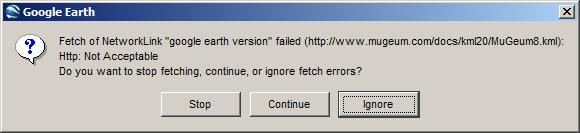 将在Google中搜寻 KML 文件的结果整合到Google Earth中