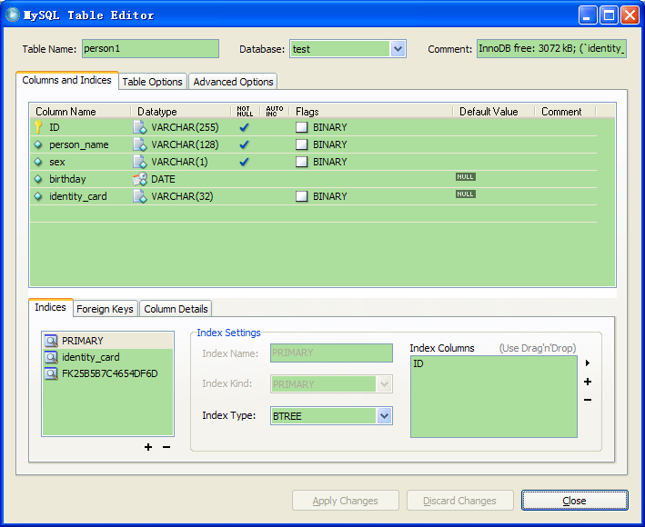 hibernate 一对一外键联系关系映射