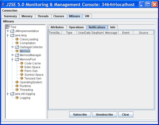 应用JConsole监控应用系统