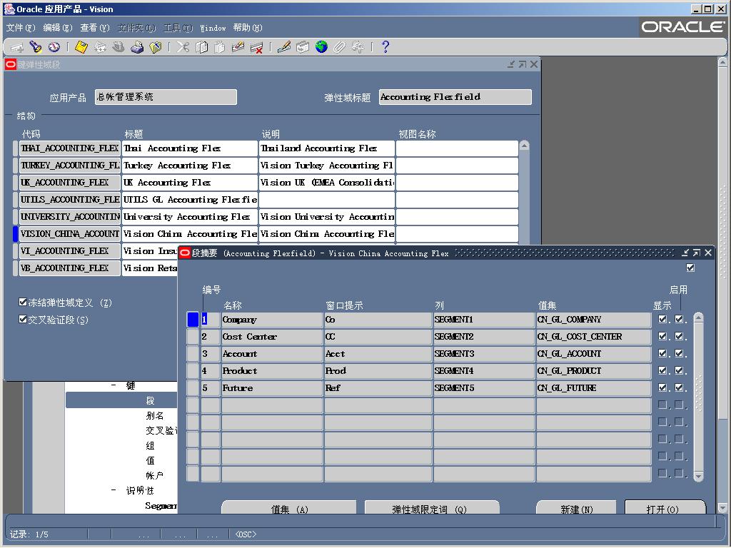 ϵͳ���û�������֮������Flexfield��