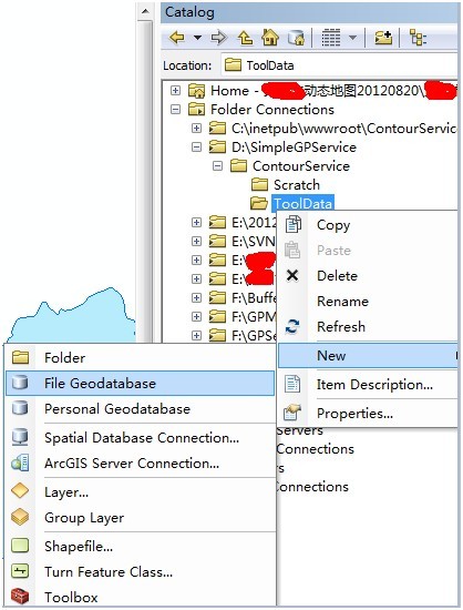ArcGIS API for Silverlight 调用GP服务预备-GP模型建立、发布、测试