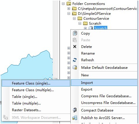 ArcGIS API for Silverlight 调用GP服务预备-GP模型建立、发布、测试