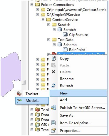 ArcGIS API for Silverlight 调用GP服务预备-GP模型建立、发布、测试