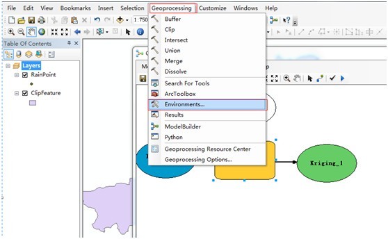 ArcGIS API for Silverlight 调用GP服务预备-GP模型建立、发布、测试
