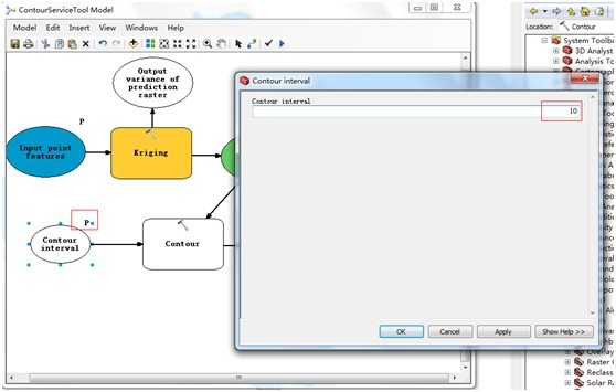 ArcGIS API for Silverlight 调用GP服务预备-GP模型建立、发布、测试