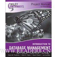 Wiley Pathways Introduction to Database Management Project Manual