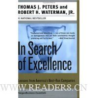  In Search of Excellence: Lessons from America's Best-Run Companies