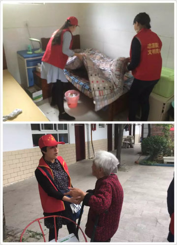 彩虹五班宝宝成长篇(走进养老院)作文