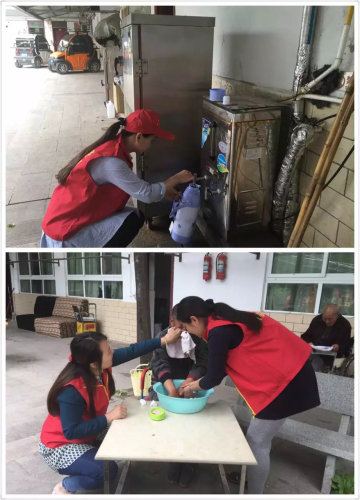 彩虹五班宝宝成长篇(走进养老院)作文