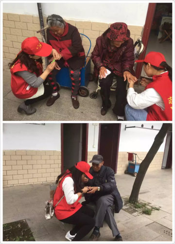 彩虹五班宝宝成长篇(走进养老院)作文