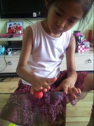 我是轻泥制作小行家(山庄征文) 作文