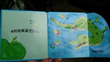 图书漂流到我家之《谁的短裤?》作文