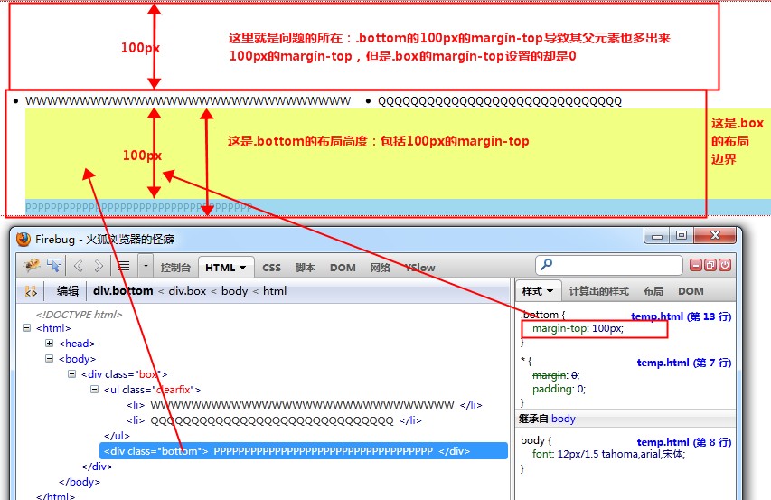 FirefoxBUGmargin-top˫