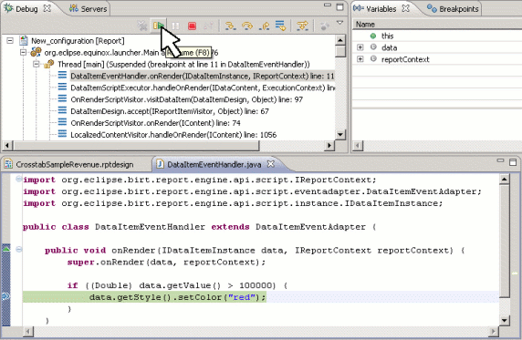 ��10һ�� BIRT���ݰ���ű����¼�������⣨����