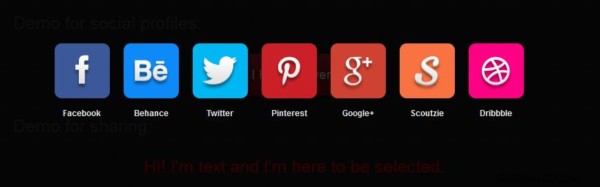 ���������ɷ�������ʾ�罻ý�����簴ť��jQuery��� - #50C1AL