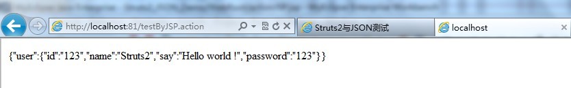 Struts2����JSON���ݵľ���Ӧ�÷���