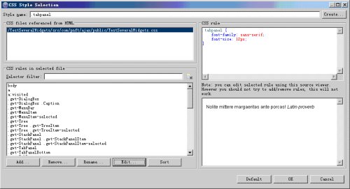GWT - GWT Designer����Ajaxʹ�� (06) - ���ÿؼ�ʹ��