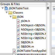 iPhone�µ�JSON    JSON+UITableView