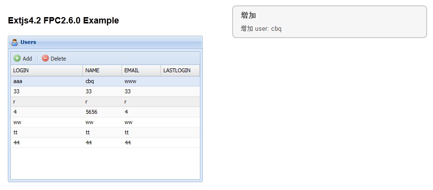 Extjs4.2+lazarus1.1:CRUD��ҳ�ĸ���ʵ�֣���Դ�룩