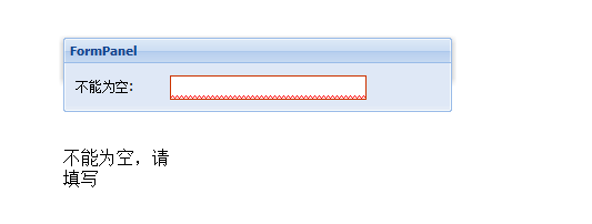 ExtJs FormPanel ��Ӧ��