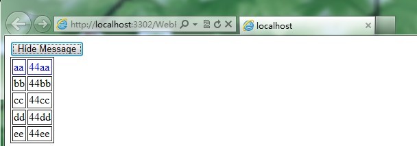 jsͳ�����ػ���ʾtable��ĳһ��
