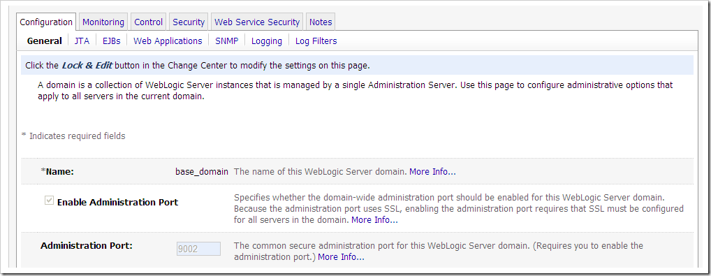 weblogic���������˿ں�ֹͣ����[ת��]