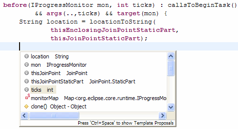ʩ��AJDT��AspectJ����