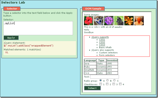 ���㿪ʼѧϰjQuery (2) ���ܵ�ѡ����