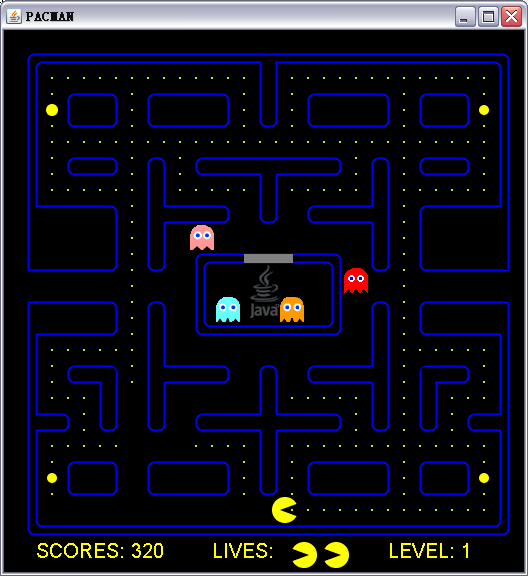 JavaFX׫ϷԶˣPac-Man֮