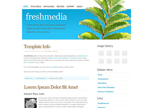 99����������(X)HTML/CSSģ��(ת��blog.bingo929.com������