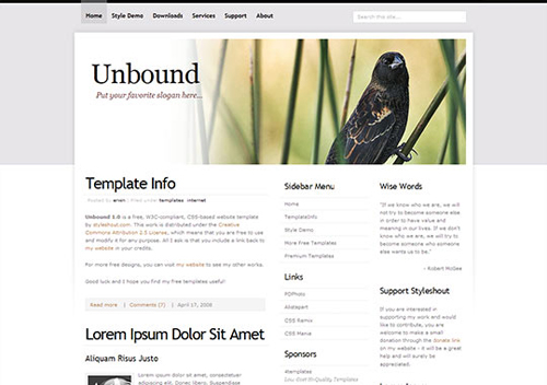 99����������(X)HTML/CSSģ��(ת��blog.bingo929.com������