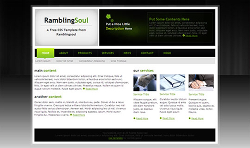 99����������(X)HTML/CSSģ��(ת��blog.bingo929.com������