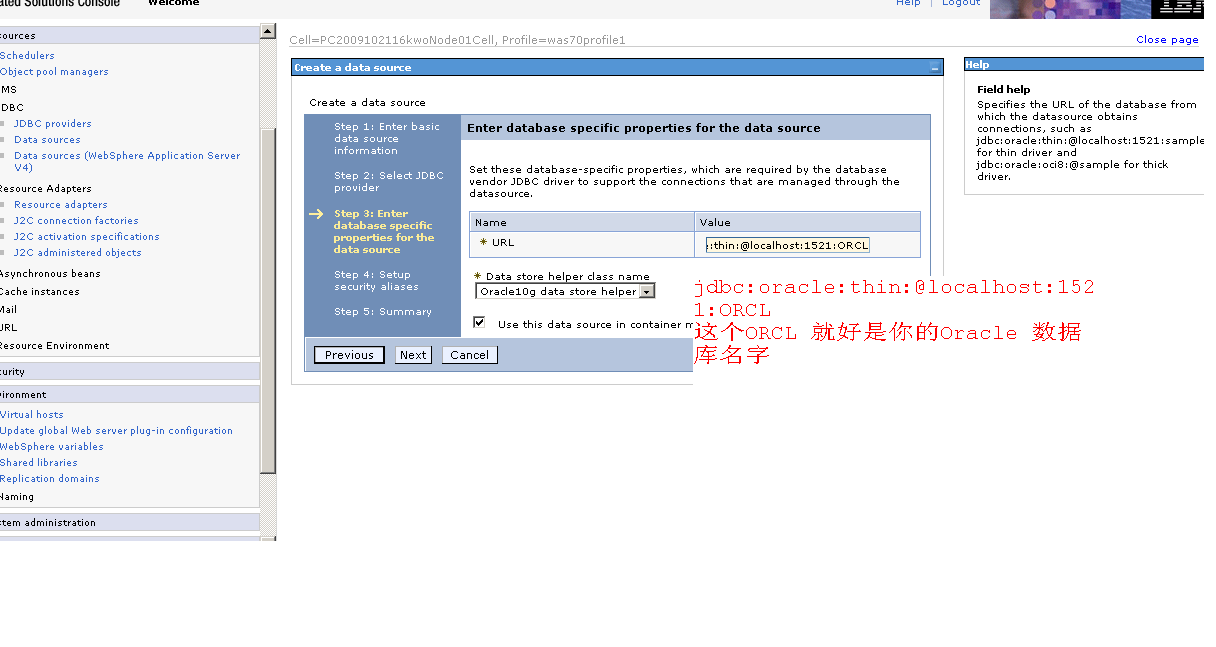 webshere ������ oracle 10g ����Դ