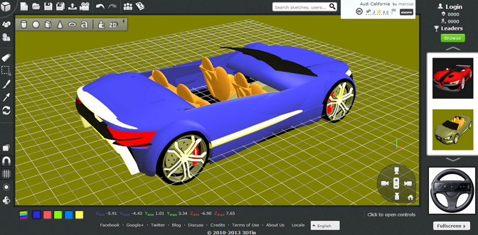 �����Ƚϳ����HTML5���ӻ�3D��ģ���ϵͳ