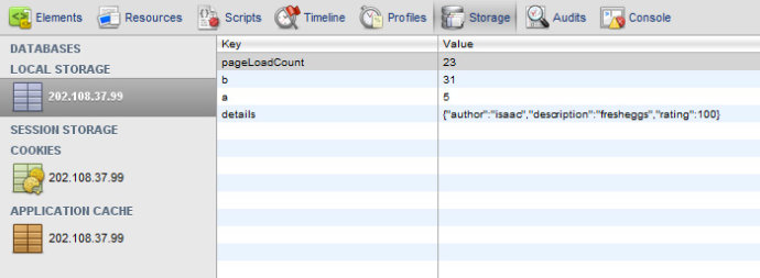HTML5 ���ش洢 LocalStorage