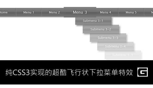 �ɴ�CSS3���ֵĳ������״�����˵���Ч