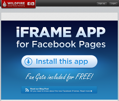 ��facebook����html/iframeҳ�� Create A Facebook Landing Page (Static HTML / iFrame)