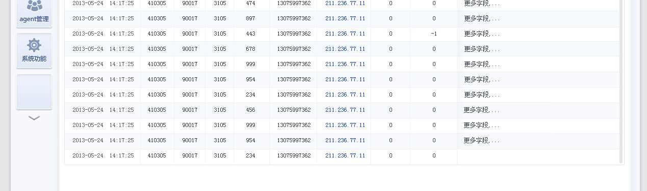 ��һ��ҳ������ҷֳ����飬�м�һ��div�߶����������ݵ����Ӷ��߳�������ʹ����2�ߵ�divҲ�߳�