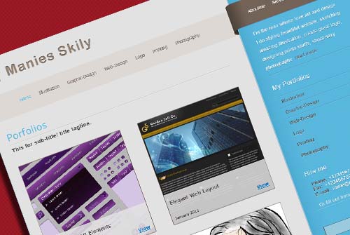 17 Ư������ѵ�HTML��CSSģ��