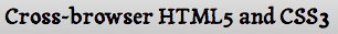���� HTML5 �� CSS3 �Ŀ����������